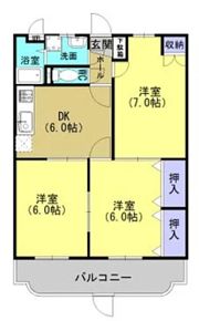 ユーミー豊栄の間取り画像