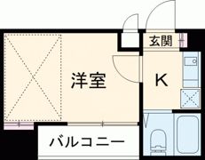 シティパレスJR郡山駅前P2の間取り画像