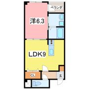 S．K．レジデンス成和の間取り画像