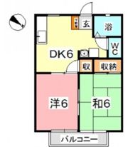 オオハシコーポの間取り画像