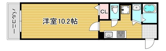 ベリッシモ春日の間取り画像
