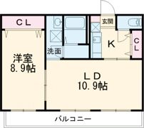 ヴェールヴィルの間取り画像