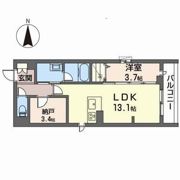 ボワリジェール五条の間取り画像