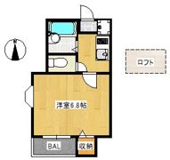 ピュア室見弐番館の間取り画像