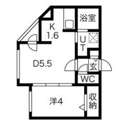 Resonate南7条(レゾネート)の間取り画像