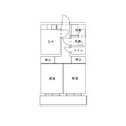 ハイツ稲沢 H棟の間取り画像