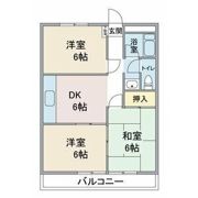 藤ハイツの間取り画像