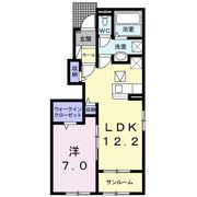 ハートホームズ壱番館の間取り画像