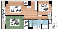 山口マンションの間取り画像