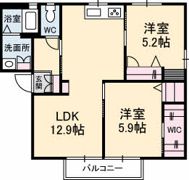サントークKの間取り画像