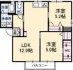 サントークKの間取り画像