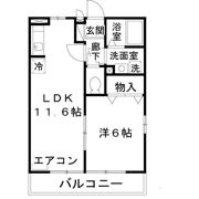 リビングIの間取り画像