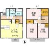 オークスコート西新在家 A棟の間取り画像