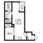 Warren kannonⅠの間取り画像