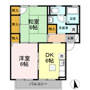 ミルトニアひよせの間取り画像