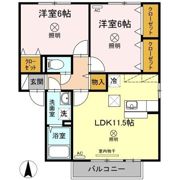 サニーコートの間取り画像