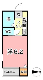 さんさん館Cの間取り画像
