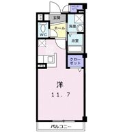 パレ・ニューみやのの間取り画像