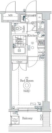 グラントゥルース東十条の間取り画像