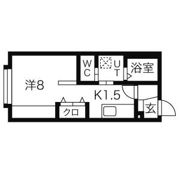 クレアN26の間取り画像