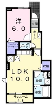 ゼファーインの間取り画像
