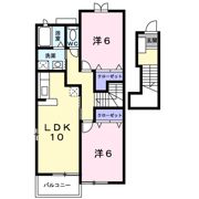 メゾン・ポポラーレBの間取り画像