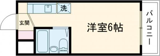 サニーパレス保城の間取り画像