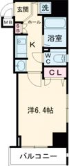 プレサンス神戸裁判所前の間取り画像