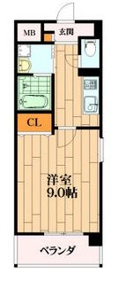 Cozy Court Ⅲの間取り画像