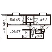 ルージュポミエ(rouge pommier)の間取り画像