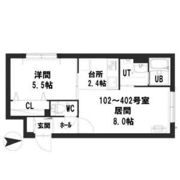 グランメール 南平岸駅前の間取り画像