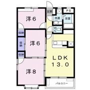 アネトス二本松の間取り画像