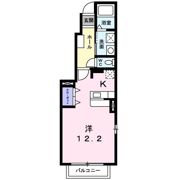 アンジュ Bの間取り画像