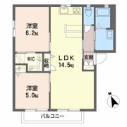 クラレッドシティ A棟の間取り画像