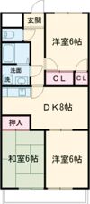 ラ・グラシューズの間取り画像