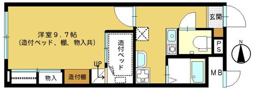 ピーチャーズ・ビレッジの間取り画像