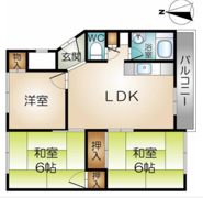 マンション沢良宜A棟の間取り画像