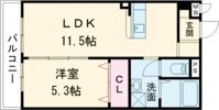 HCプレジオ草津新浜の間取り画像