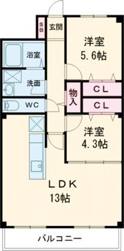 Apiceの間取り画像