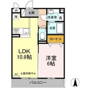 コモンリード華孝 山王の間取り画像
