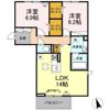 エトワール古瀧Ⅱの間取り画像