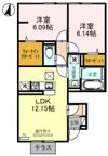 La Pomodoro Aの間取り画像