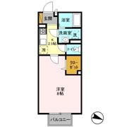 プレジール Ⅱの間取り画像