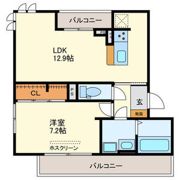 グラツィオーソ松原の間取り画像
