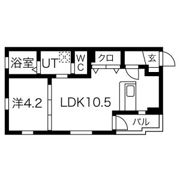 DEVELD菊井の間取り画像