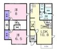 メゾネット アルファの間取り画像