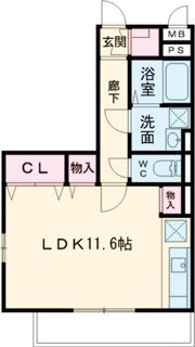 コスモシティ桜の間取り画像