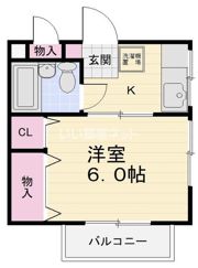 シャレーKの間取り画像
