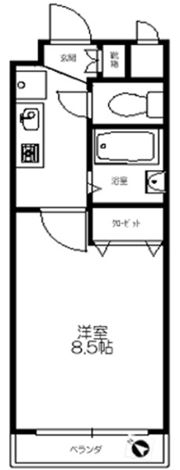 エース弐番館の間取り画像