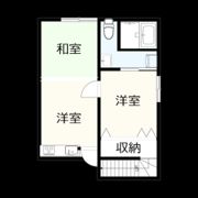 錦織アパートの間取り画像